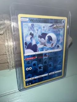 Pokemon card EVOLVING SKIES Reverse Holo Rare WISHIWASHI (046/203) Mint/NM - Image 1