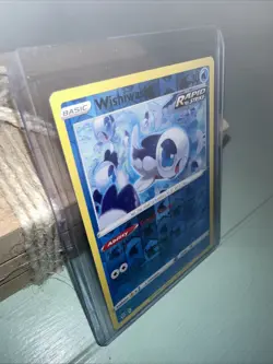 Pokemon card EVOLVING SKIES Reverse Holo Rare WISHIWASHI (046/203) Mint/NM - Image 4