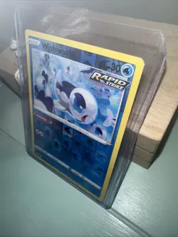 Pokemon card EVOLVING SKIES Reverse Holo Rare WISHIWASHI (046/203) Mint/NM - Image 5