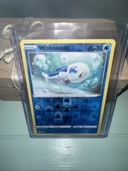 Pokemon Card TCG Darkness Ablaze - Wishiwashi 50/189 Reverse Holo In Toploader - Image 1