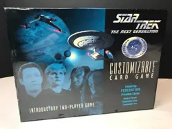 Star Trek Next Generation Customizable Card Game CCG Edition 1 Sealed Cards 1996 - Image 1