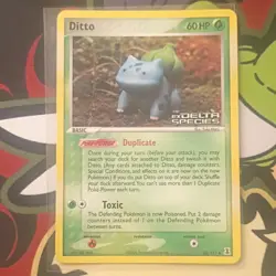 Ditto (Bulbasaur) Delta Species 36/113 Reverse Holo RH Pokemon Card NM-/LP+ - Image 1