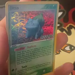 Ditto (Bulbasaur) Delta Species 36/113 Reverse Holo RH Pokemon Card NM-/LP+ - Image 4
