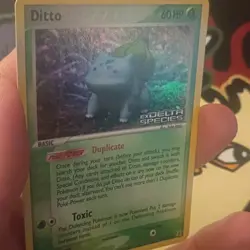 Ditto (Bulbasaur) Delta Species 36/113 Reverse Holo RH Pokemon Card NM-/LP+ - Image 5