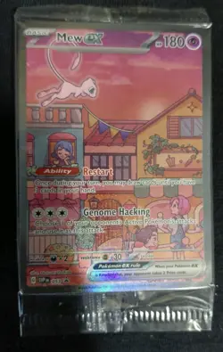 Pokemon Mew SVP EX 151 Promo card (SEALED) - Image 1