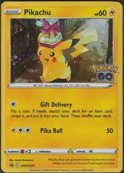 Pikachu Promo SWSH: Sword & Shield Promo Cards SWSH234 NM - Image 1