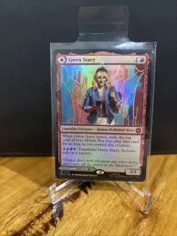 Gwen Stacy/Ghost-Spider - 0078 - SPM - MTG Universes Beyond: Spider-Man - FOIL - Image 1