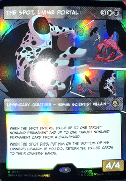 The Spot, Living Portal (Borderless) Marvel's Spider-Man RARE *FOIL* Mtg 0231 - Image 1