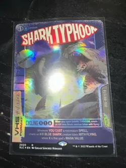MTG Secret Lair 30th Countdown Shark Typhoon FOIL NM Magic The Gathering - Image 1