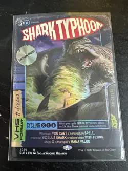 MTG Secret Lair 30th Countdown Shark Typhoon FOIL NM Magic The Gathering - Image 2