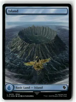 Island (Chocobo Track Foil) Commander: Final Fantasy Foil - Image 1