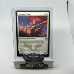 Magic the Gathering - TDM - Rare - Voice of Victory REGULAR - Mint 33 MTG - Image 1