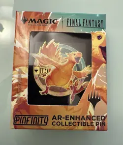 Final Fantasy Chocobo Pinfinity Collectible Pin Magic the Gathering MTG New - Image 1
