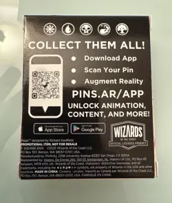 Final Fantasy Chocobo Pinfinity Collectible Pin Magic the Gathering MTG New - Image 2