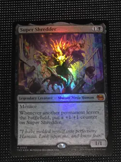 MTG Super Shredder Mythic FOIL (083) TMNT - Image 1