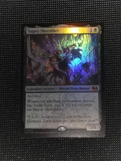 MTG Super Shredder Mythic FOIL (083) TMNT - Image 3