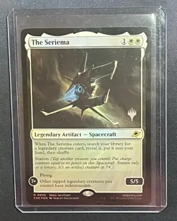 MTG FOIL The Seriema Edge of Eternities 0035 NM Magic the Gathering Promo - Image 1