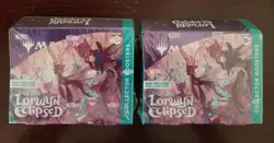 2 Magic The Gathering LORWYN ECLIPSED COLLECTOR BOOSTER Display Box Lot 24 Packs - Image 2