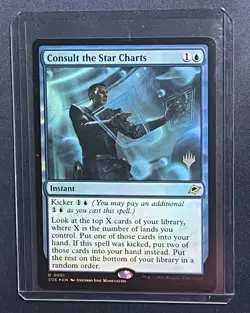 MTG FOIL Consult the Star Charts Edge Eternities 0051 Magic the Gathering Promo - Image 1