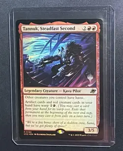 MTG FOIL Tannuk, Steadfast Second Edge Eternities 0162 Magic the Gathering Promo - Image 1
