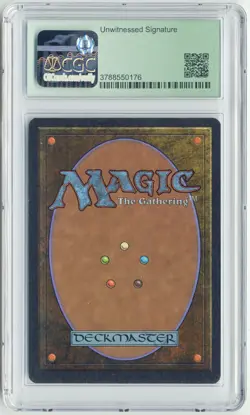 Graded Gold Signed Army of Allah Dark CGC Arabian Nights Artist Brian Snoddy MTG - Image 2