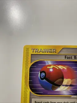Fast Ball 124/144 Skyridge Regular E-Reader Pokemon TCG NM - Image 3