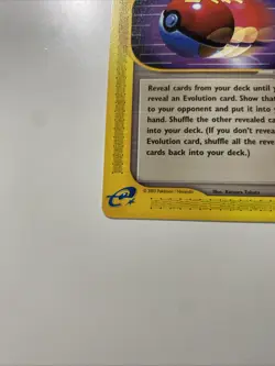 Fast Ball 124/144 Skyridge Regular E-Reader Pokemon TCG NM - Image 5