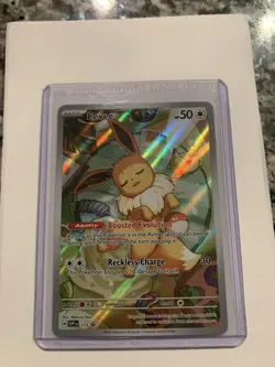 Evee 173 Black Star Promo Pokemon Card Prismatic Evolutions - Image 1
