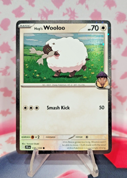 Hop's Wooloo 135/159 Journey Together Cosmo Holo Pokemon TCG NM - Image 1