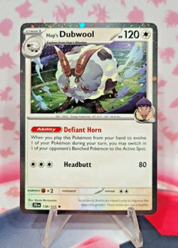 Hop's Dubwool 136/159 Journey Together Cosmo Holo Pokemon TCG NM - Image 1