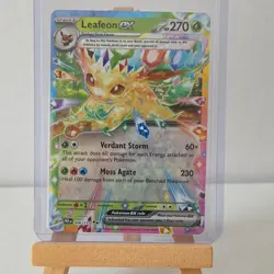 Pokemon Leafeon ex Double Rare Holo Sv: Prismatic Evolutions 006/131 2025 - Image 1
