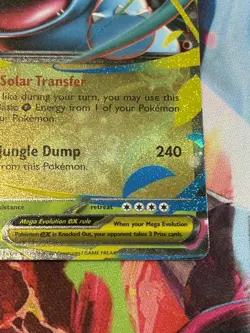 Pokemon Mega Evolution #3/132 Mega Venusaur ex Double Rare Holo - Image 5