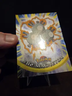 Magneton #82 Topps Pokemon Card Foil Blue Logo 🌟🌟🌟 - Image 2