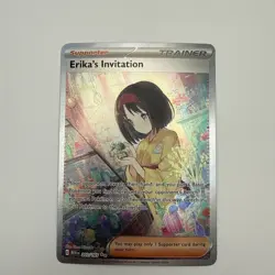 Erika’s Invitation 203/165 Sv: Scarlet & Violet 151 Special Illustration Rare - Image 3