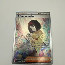Erika’s Invitation 203/165 Sv: Scarlet & Violet 151 Special Illustration Rare - Image 4