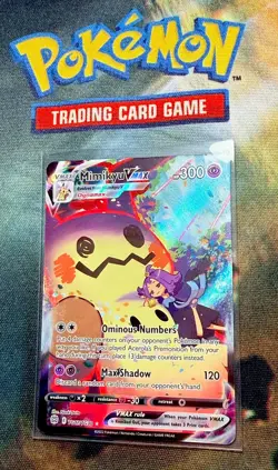 Mimikyu VMAX TG17/TG30 Holo Brilliant Stars TrainerGallery Pokemon NEAR MINT 10! - Image 1