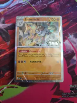 Barbaracle Perfect Order Prerelease Build and Battle Promo 065 Sealed - Image 1