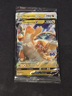 Dragonite V SWSH235 & VSTAR SWSH236 - Pokemon Go - Sealed Promo - Pokemon - Image 1