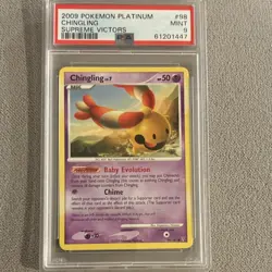 Chingling - 98/147 Supreme Victors PSA 9 Regular, Common, 50 HP (Pokemon TCG) - Image 1