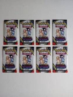 Pokemon Phantasmal Flames Fun Pack 8 Pack Lot - Image 1