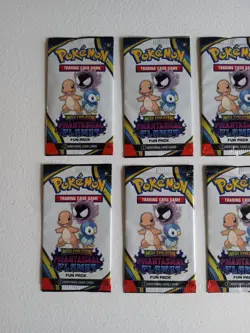 Pokemon Phantasmal Flames Fun Pack 8 Pack Lot - Image 3