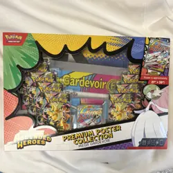 Pokemon TCG Ascended Heroes Premium Poster Collection Box Mega Gardevoir 2023 - Image 1