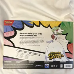 Pokemon TCG Ascended Heroes Premium Poster Collection Box Mega Gardevoir 2023 - Image 2