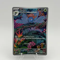 Pokemon Gloom Illustration Rare Holo 198/197 SV03 Obsidian Flames English - Image 1