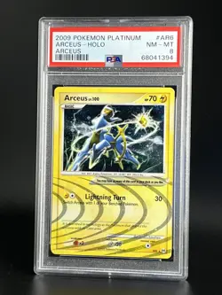 2009 Pokemon Platinum #AR6 Arceus Holo - PSA 8 NM !! . [ read ] - Image 1