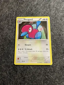 Pokemon XY - Ancient Origins Porygon2 #65/98 LP Uncommon - Image 1