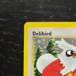 Pokemon Delibird Holo Rare 05/64 Neo Revelation LP Excellent Condition - Image 3