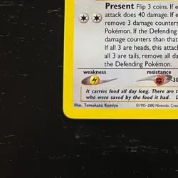 Pokemon Delibird Holo Rare 05/64 Neo Revelation LP Excellent Condition - Image 5