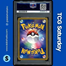 2013 POKEMON JP B&W PROMO POKEMON FAIR/7-11 #235 EEVEE HOLO PSA 10 - Image 2