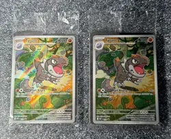Tyrunt Illustration Rare 070 Promos - Pokemon Perfect Order - Lot Of 2 Promos - Image 2